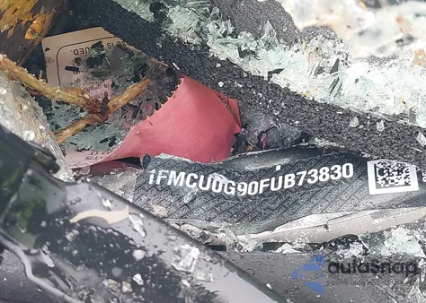 2015 Ford Escape Se z USA, uszkodzony, nr VIN 1FMCU0G90FUB73830